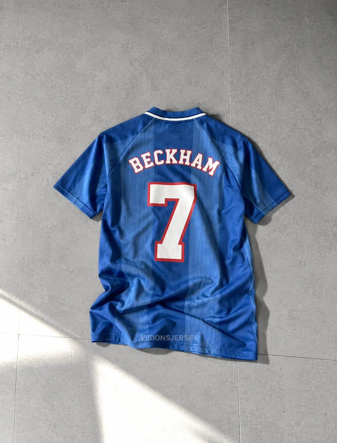 Beckham England 1996-97 Away Retro Jersey – photo 2