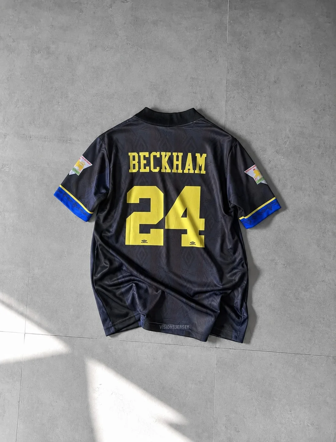 Beckham Manchester United 1993-94 Away Retro Jersey – photo 2