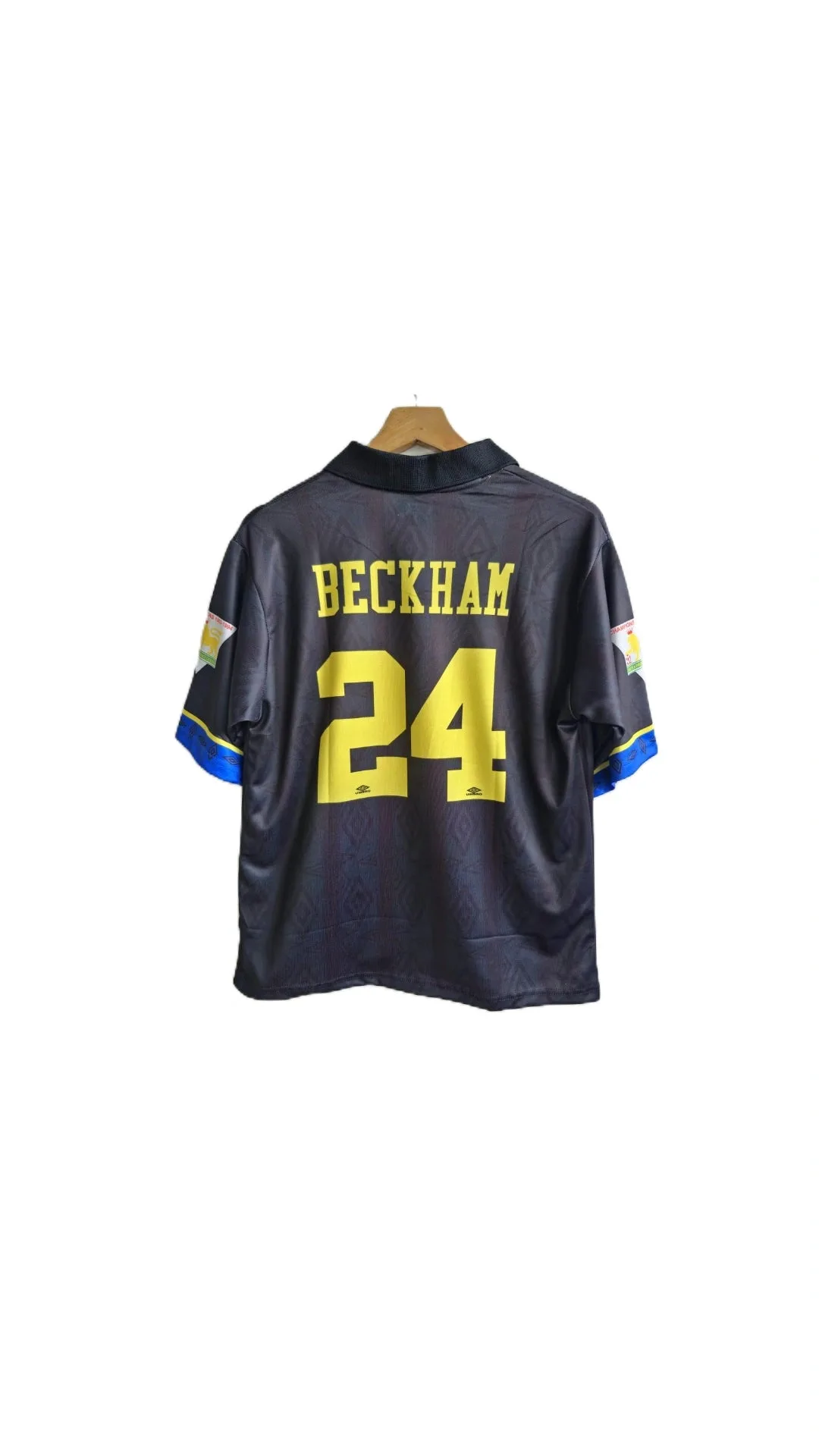 Beckham Manchester United 1993-94 Away Retro Jersey – photo 3