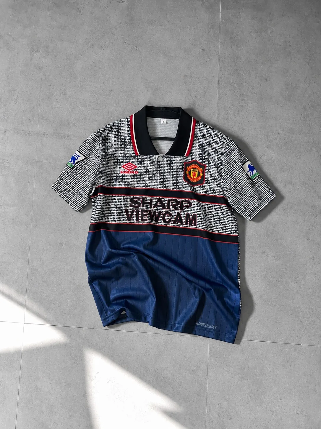 Beckham Manchester United 1995-96 Away Retro Jersey