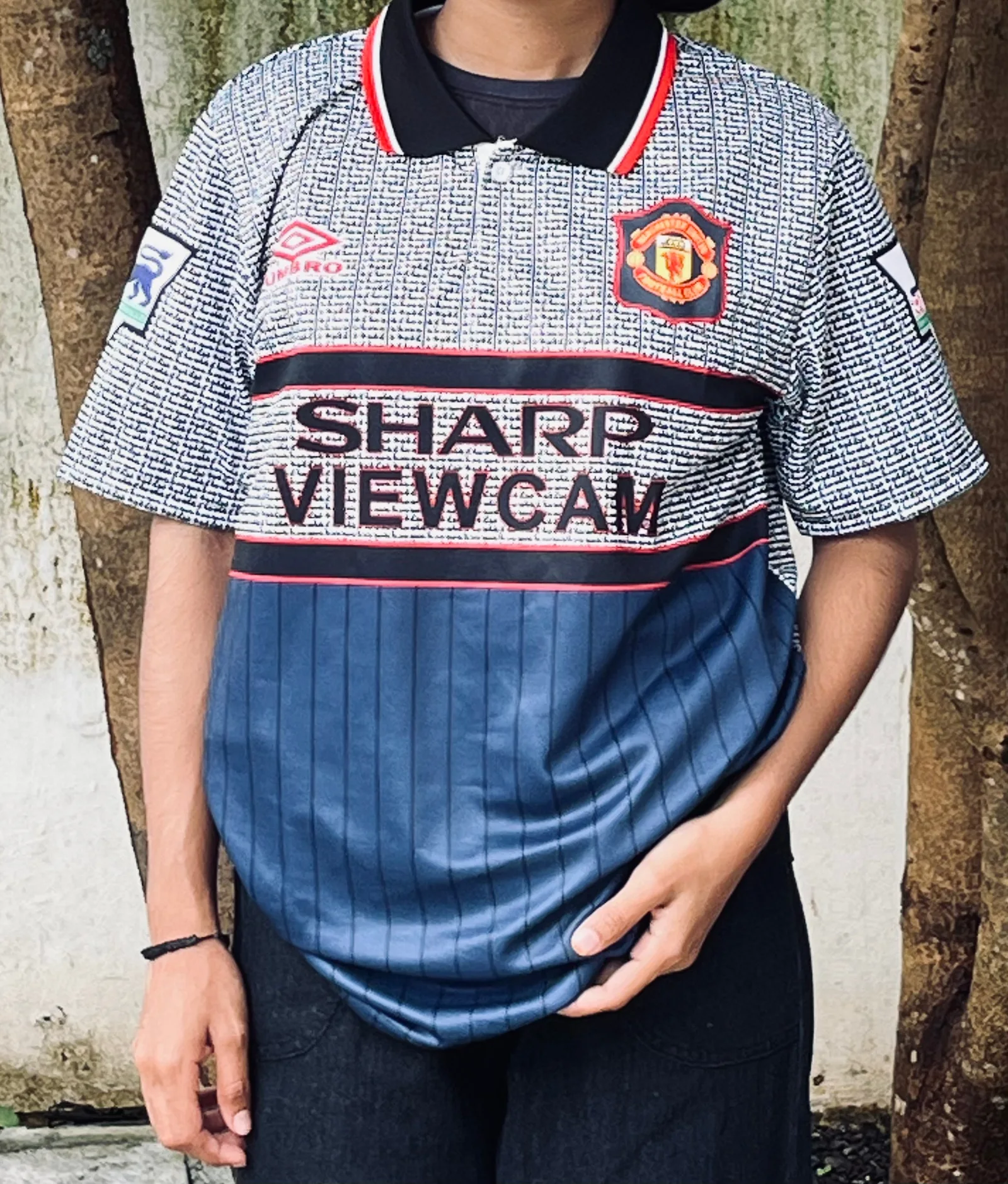 Beckham Manchester United 1995-96 Away Retro Jersey – photo 5