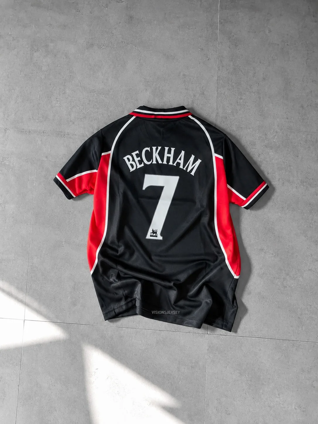 Beckham Manchester United 2000-01 Halfsleeve Third Retro Jersey – photo 2