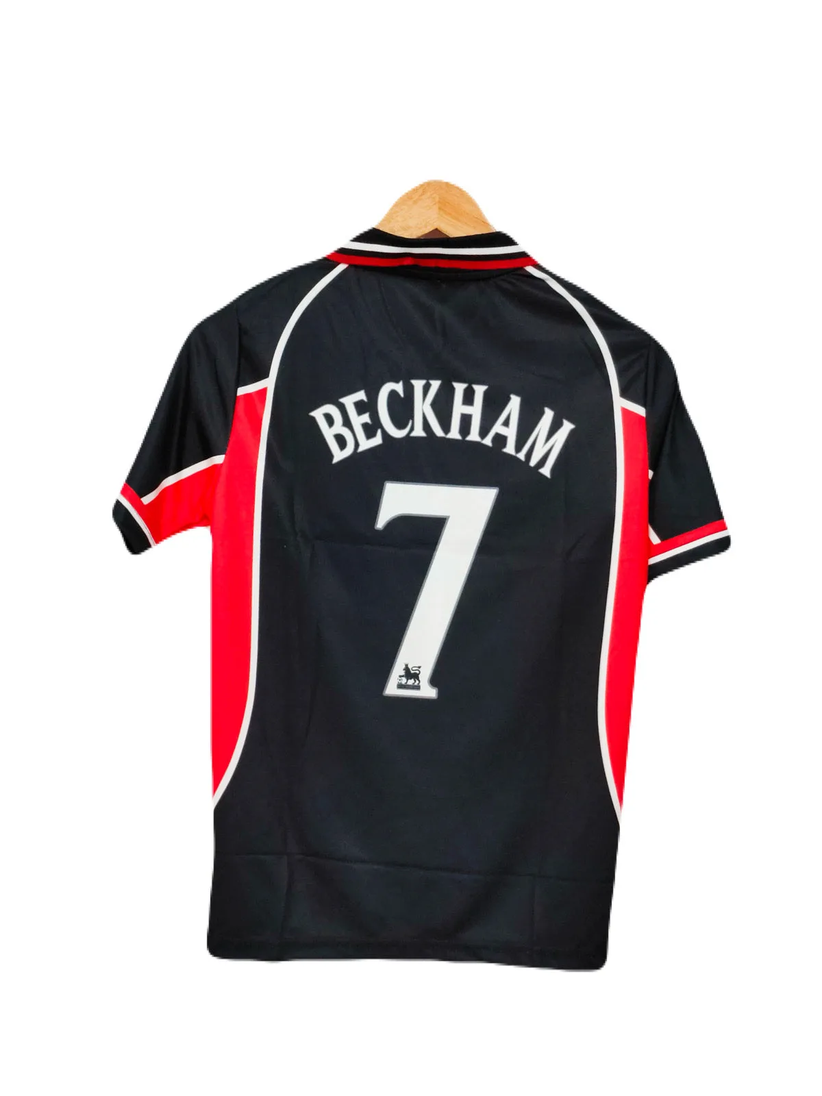 Beckham Manchester United 2000-01 Halfsleeve Third Retro Jersey – photo 3