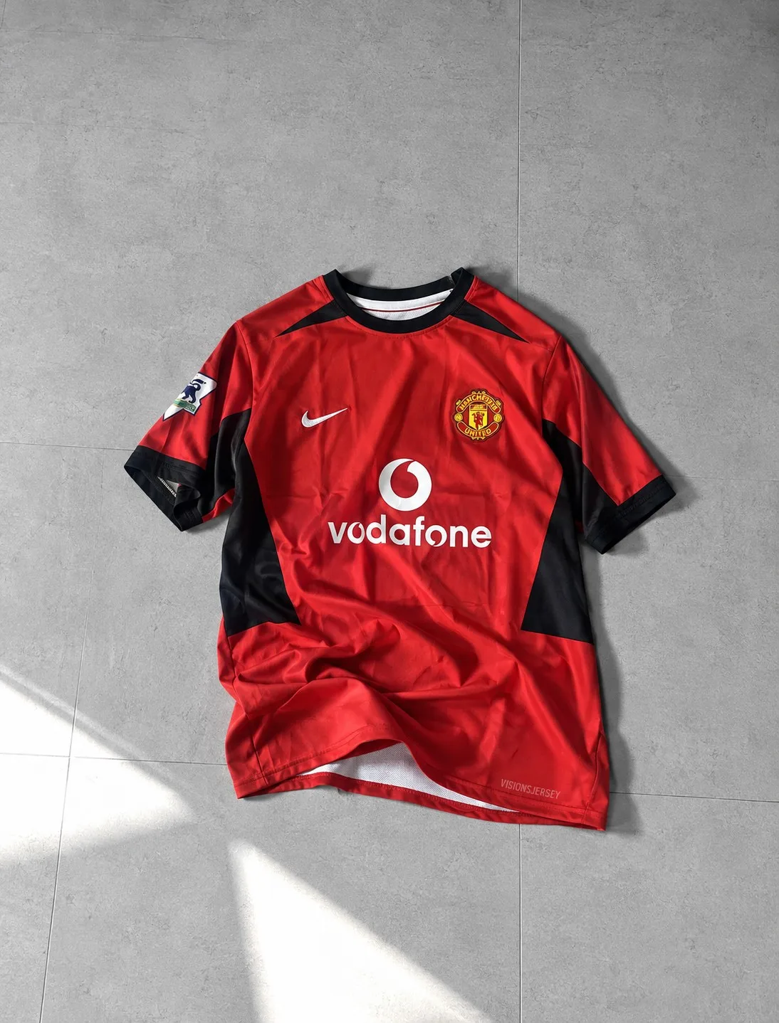 Beckham Manchester United 2002-03 Home Retro Jersey