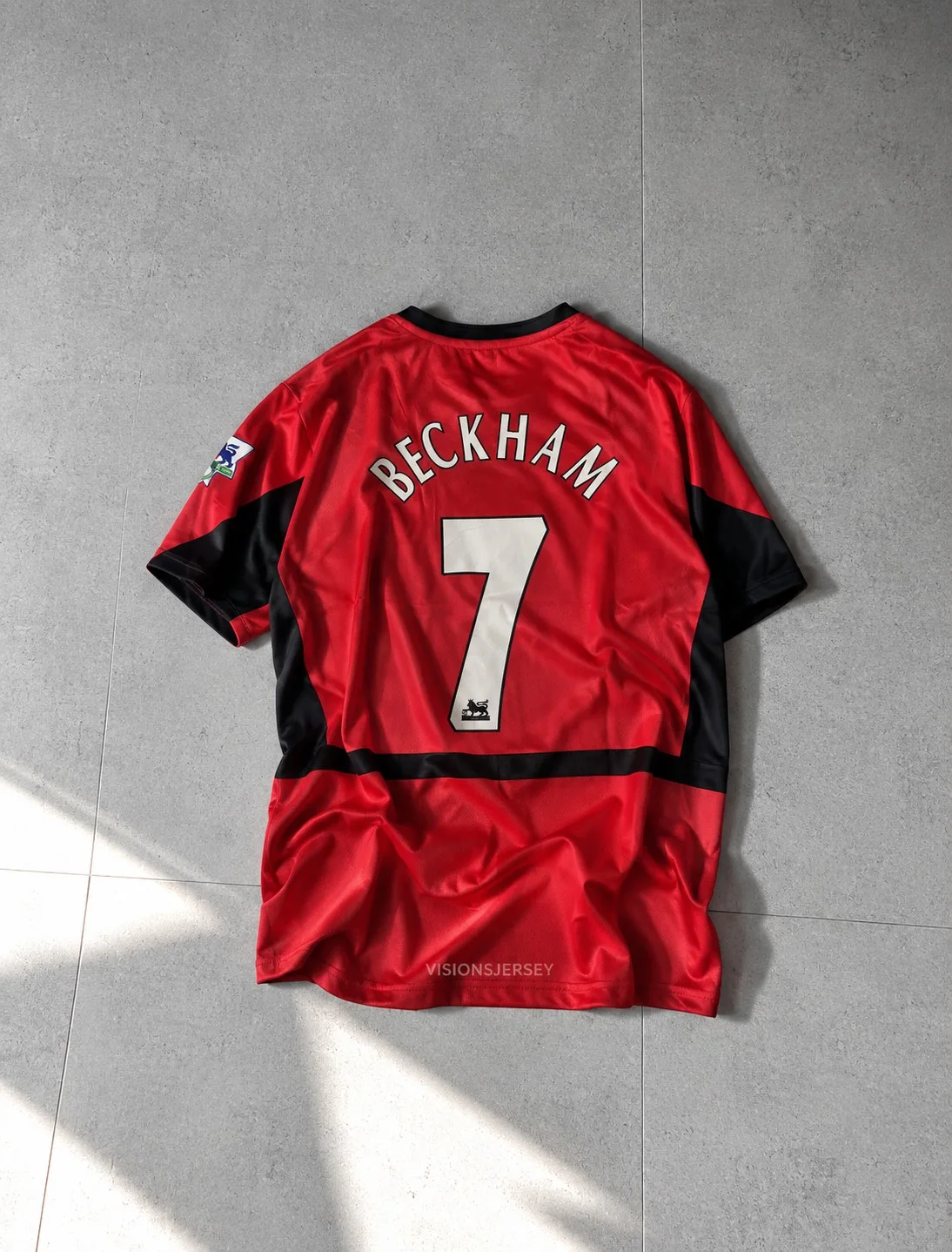 Beckham Manchester United 2002-03 Home Retro Jersey – photo 2