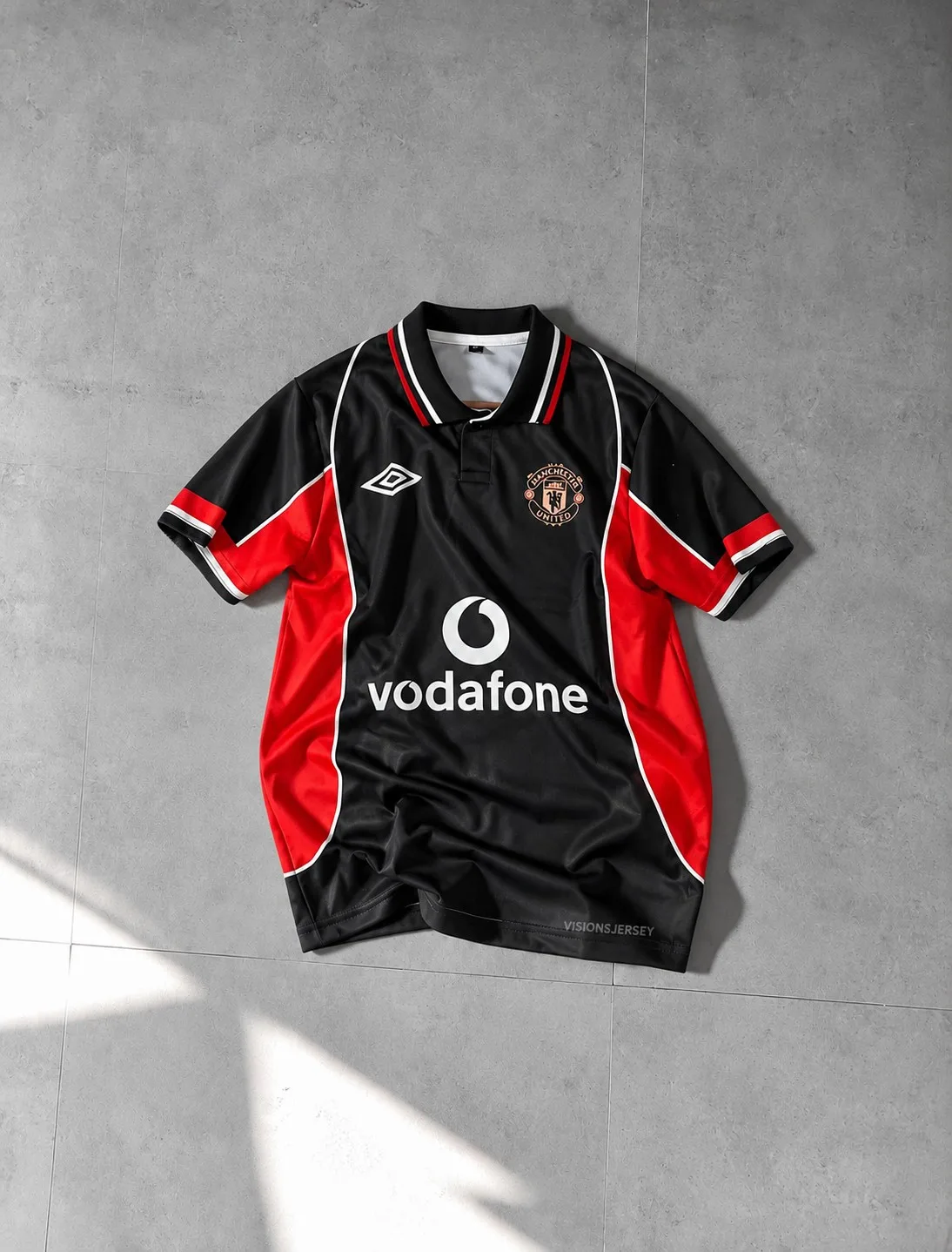 Beckham United Black Red Jersey