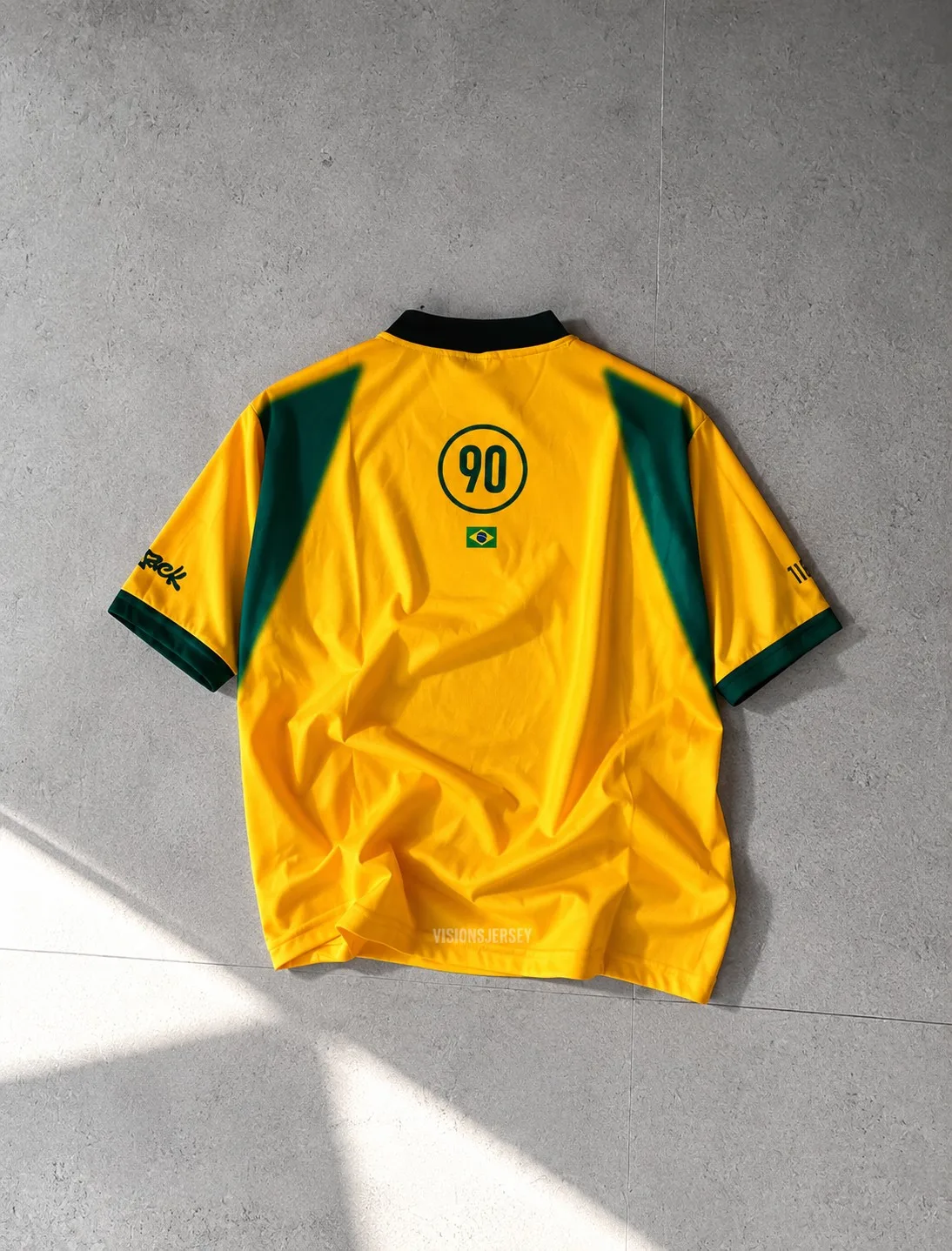 Brazil Plain Back Training Jersey – photo 2