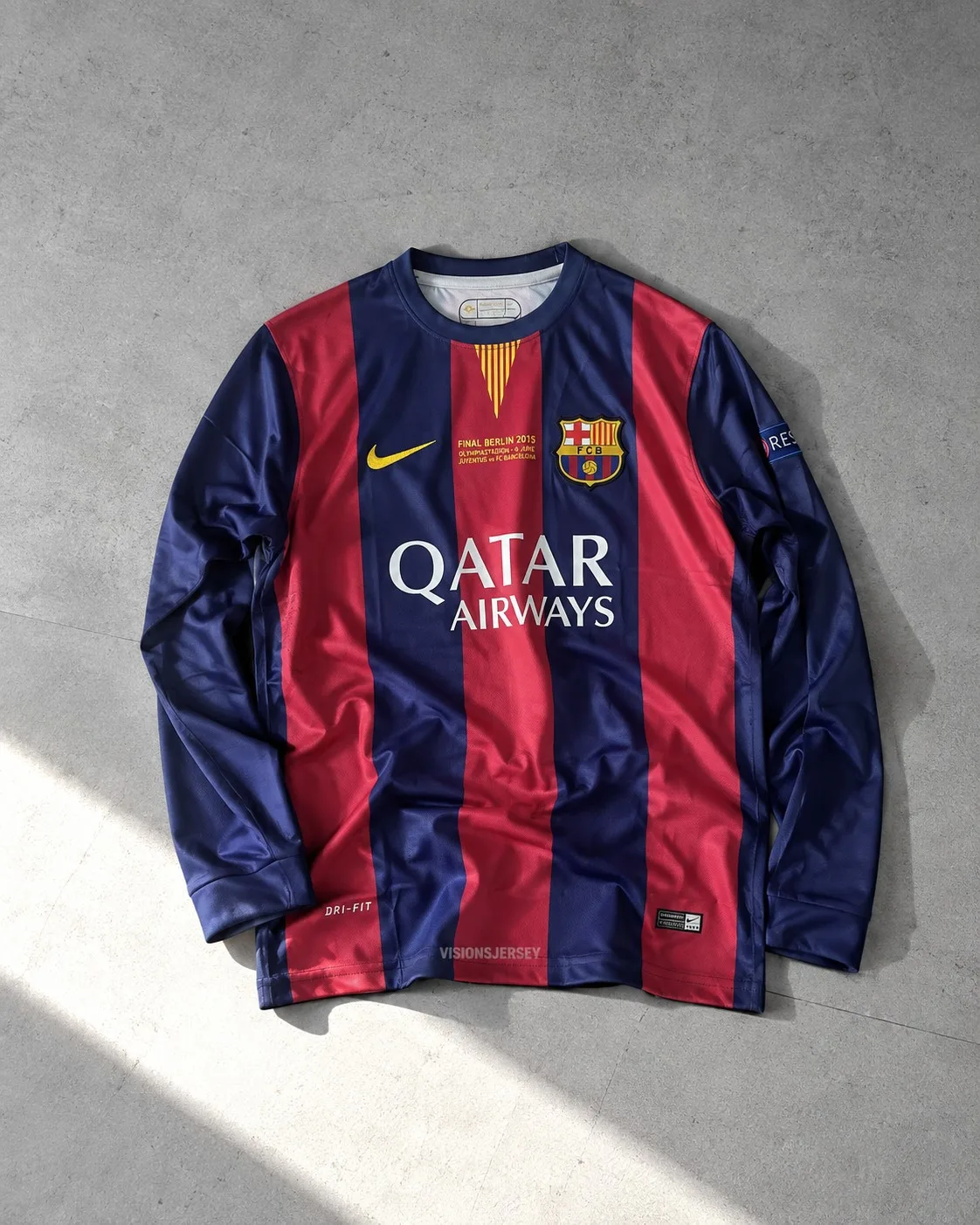 Messi Barcelona 2014-15 Home Retro Jersey