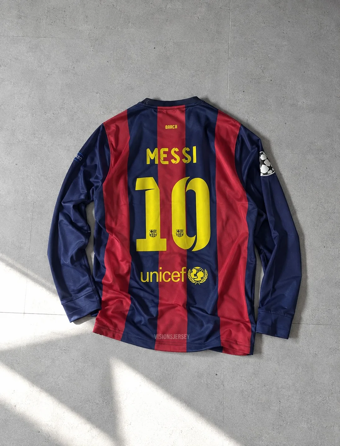 Messi Barcelona 2014-15 Home Retro Jersey – photo 2