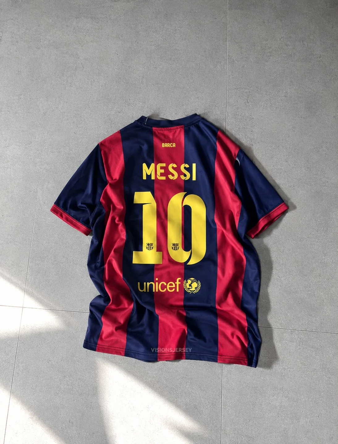 Messi Barcelona 2015 Home Retro Jersey – photo 2