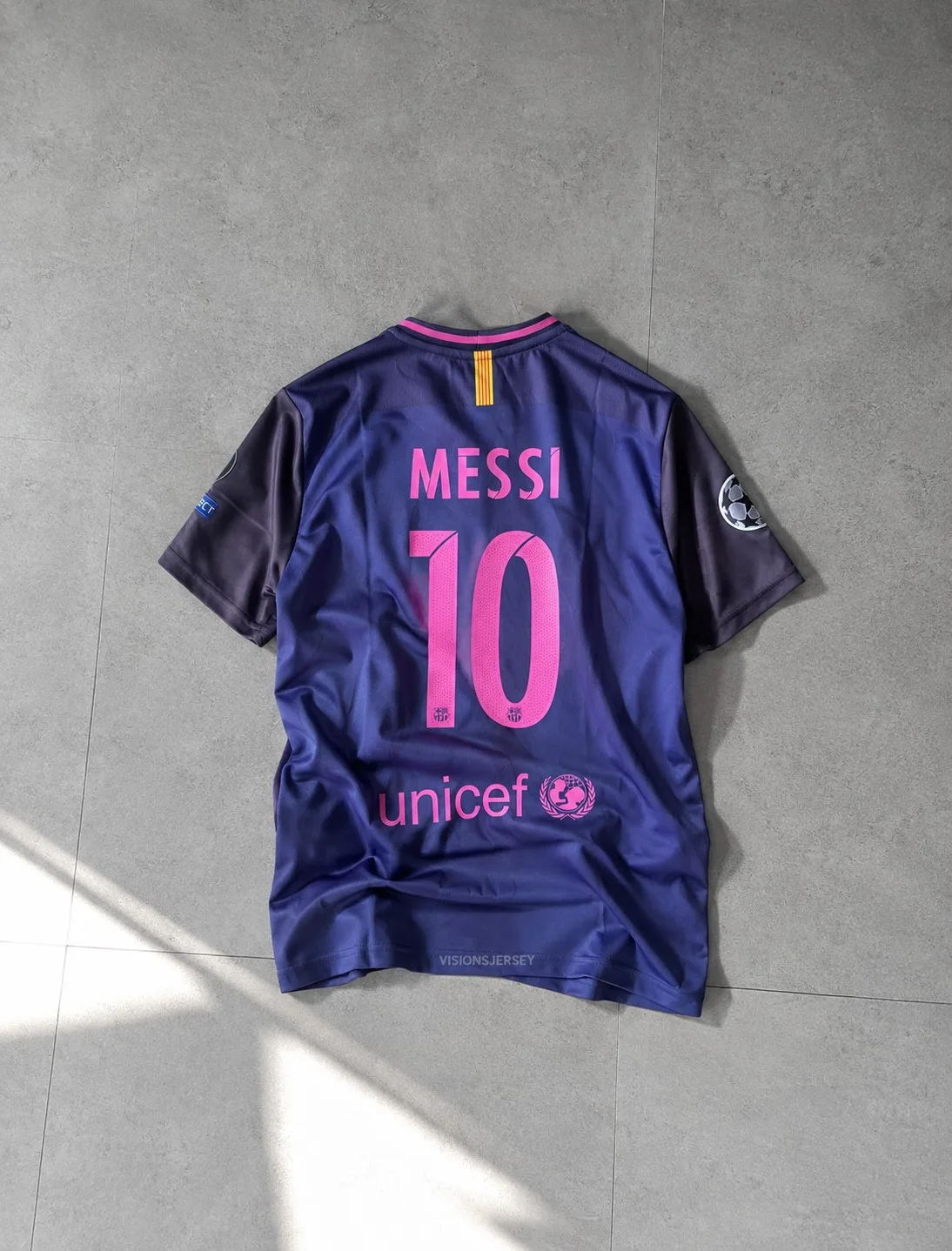 Messi Barcelona 2016-17 Away Retro Jersey – photo 2