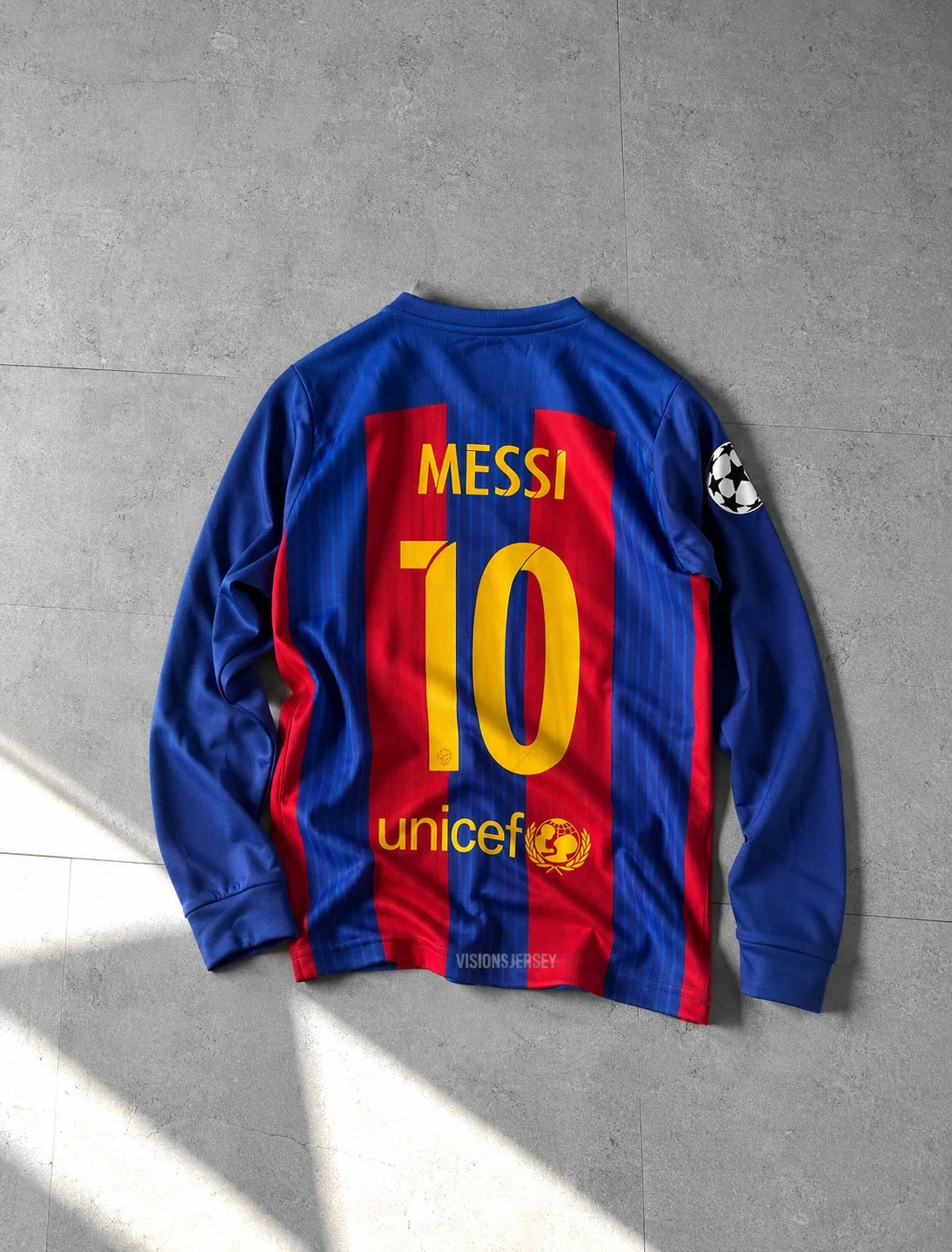 Messi Barcelona 2016-17 Leo Retro Jersey – photo 2