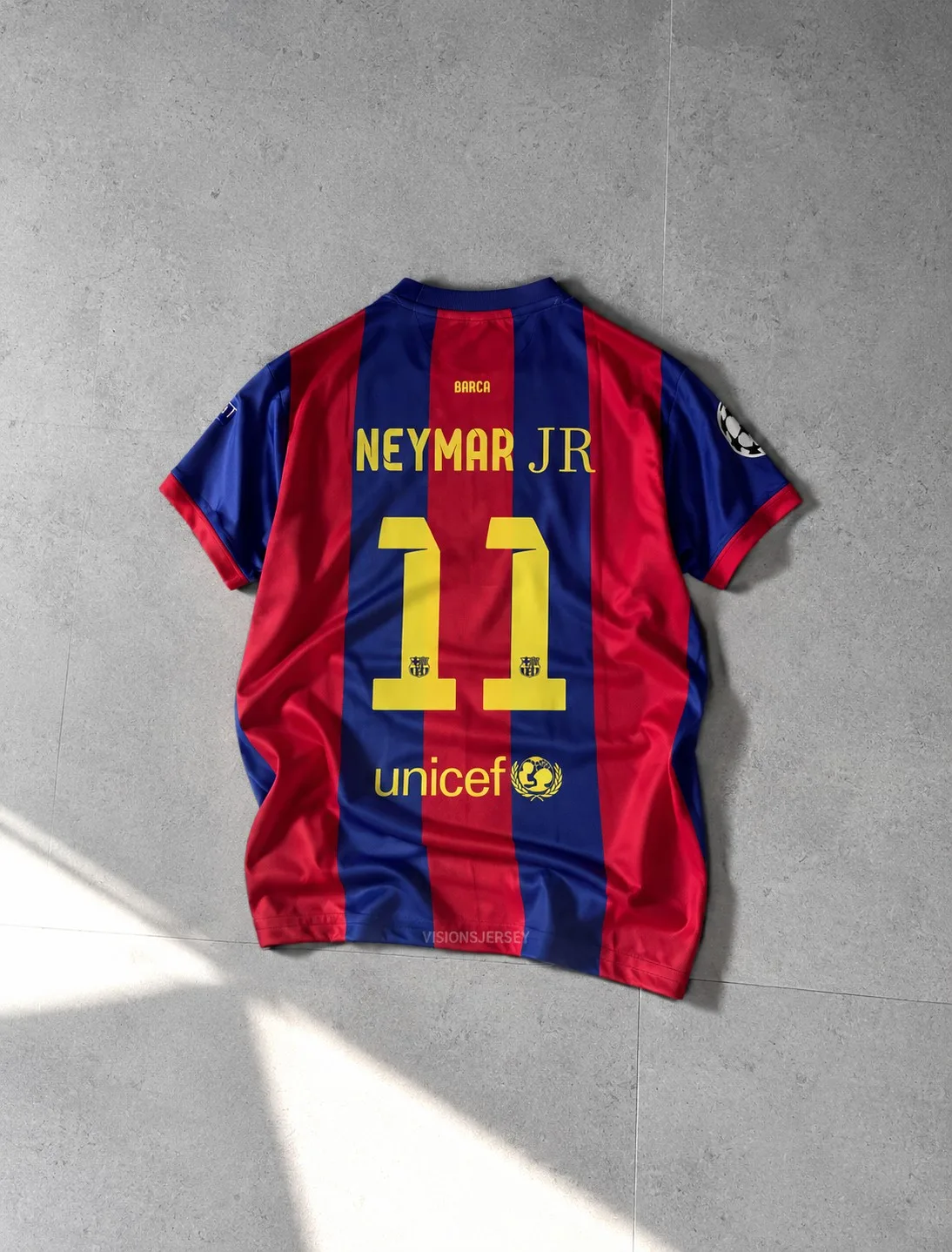 Neymar Barcelona 2014-15 Home Retro Jersey – photo 2