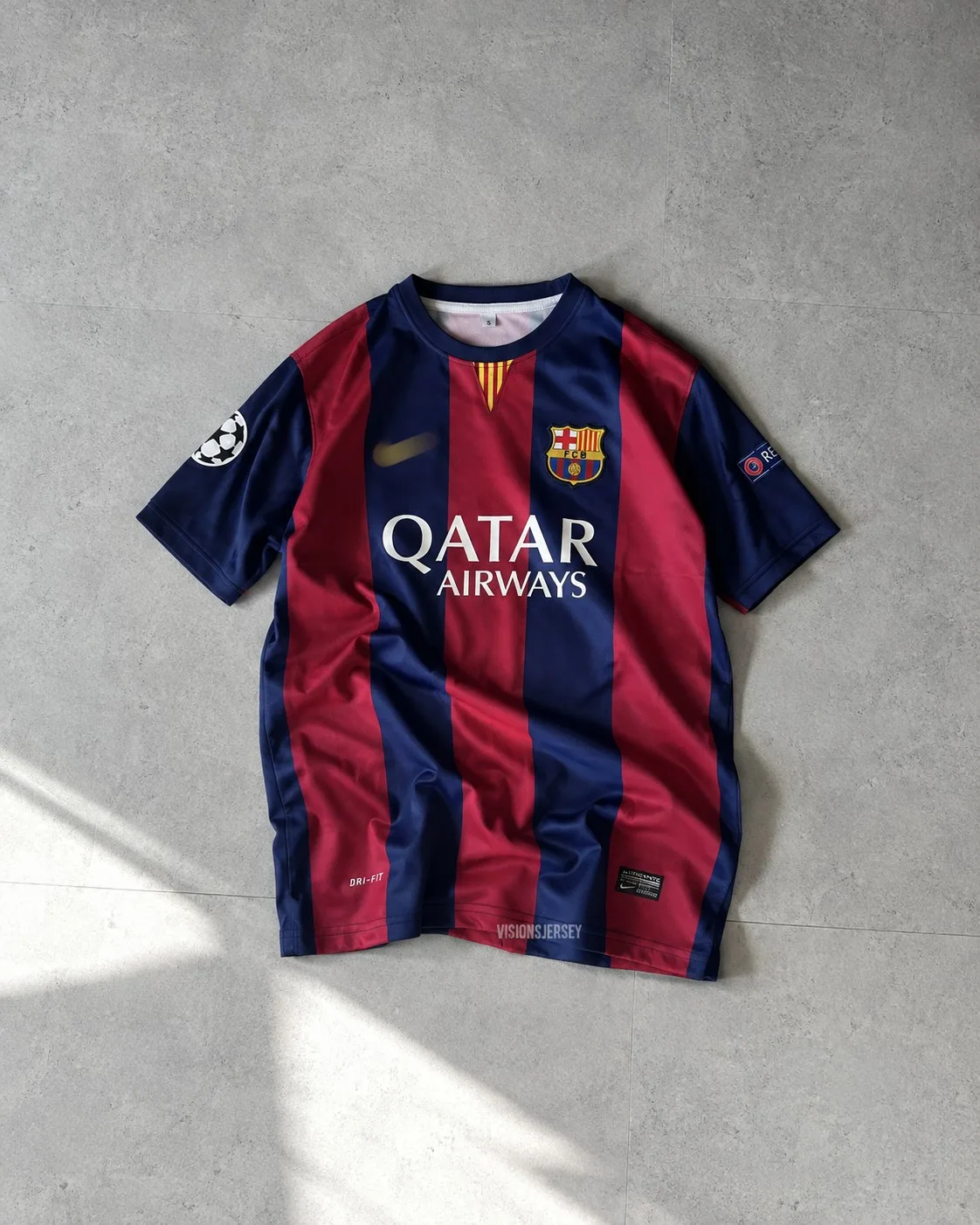 Neymar Barcelona 2015-16 Home Retro Jersey