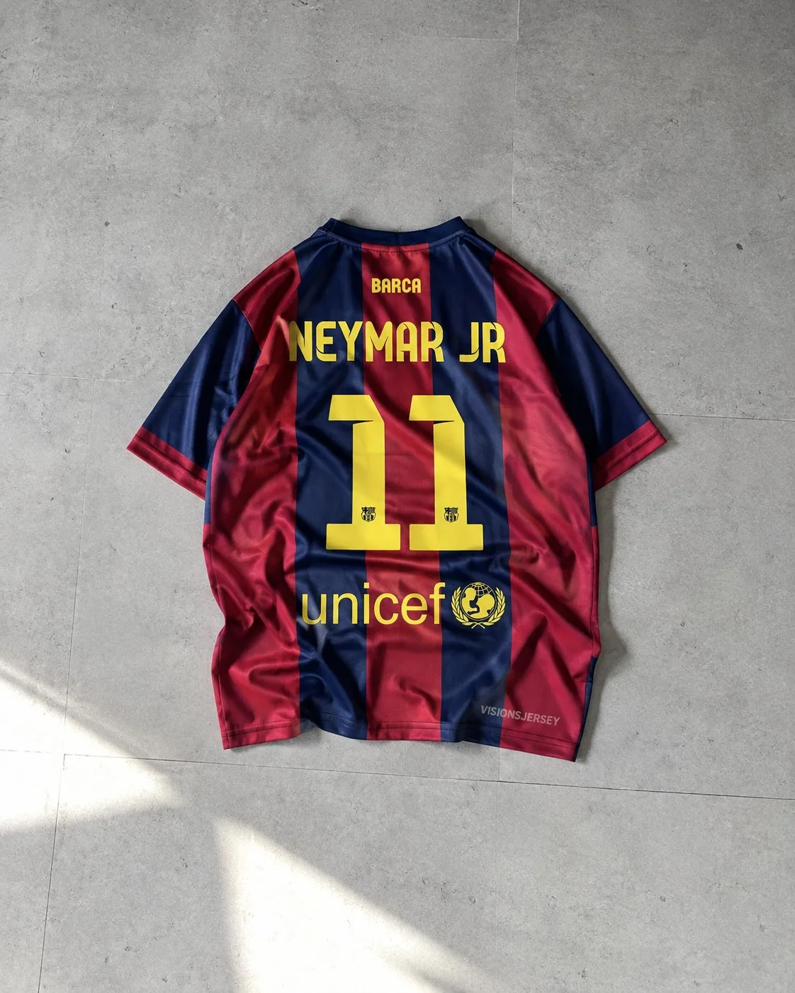 Neymar Barcelona 2015-16 Home Retro Jersey – photo 2