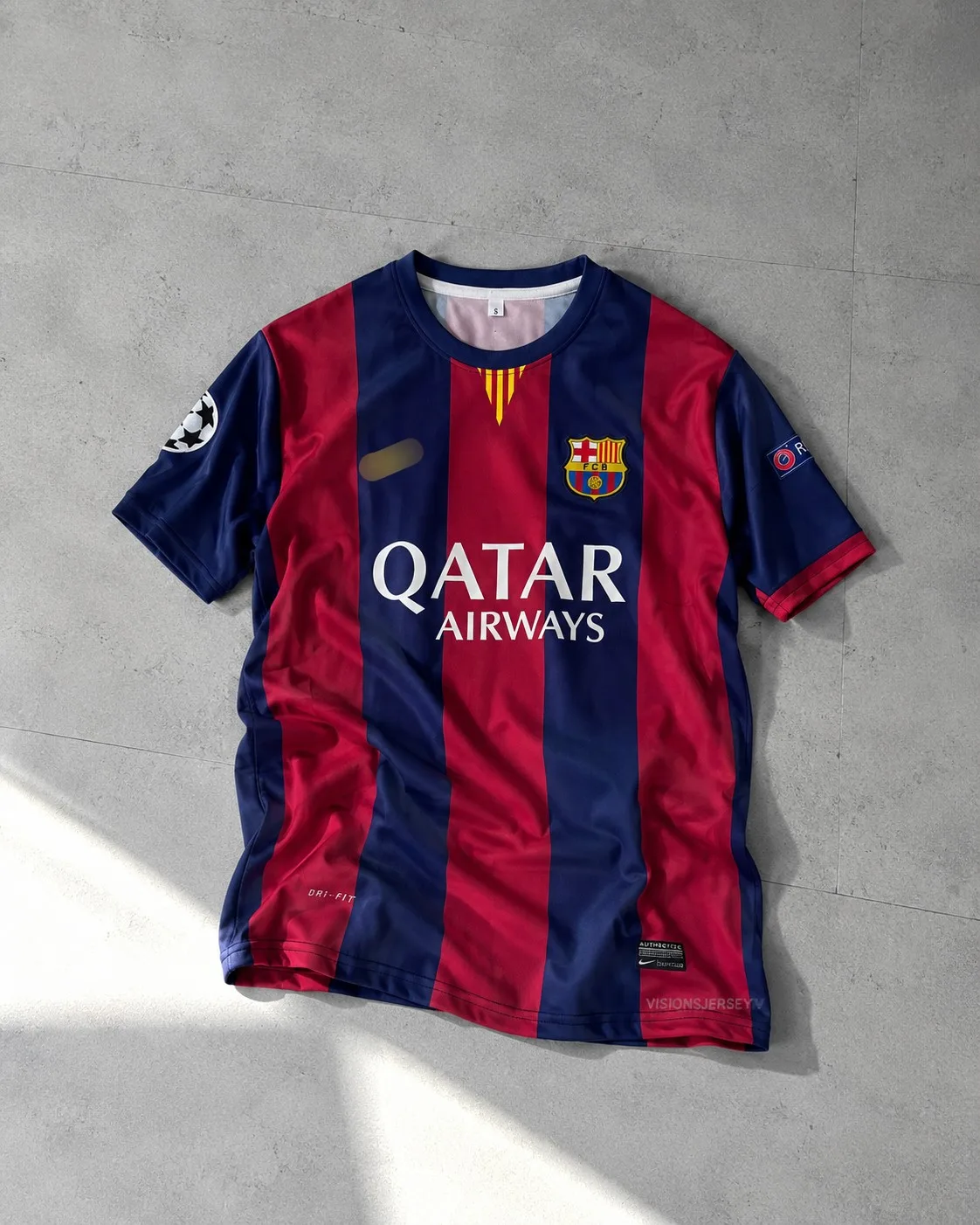 Neymar Barcelona 2015 P5 Home Retro Jersey