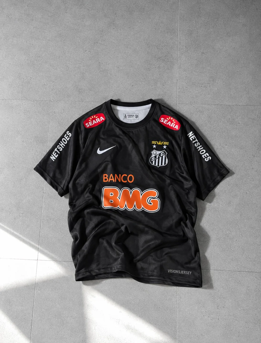 Neymar Santos 2012-13 FC Third Retro Jersey