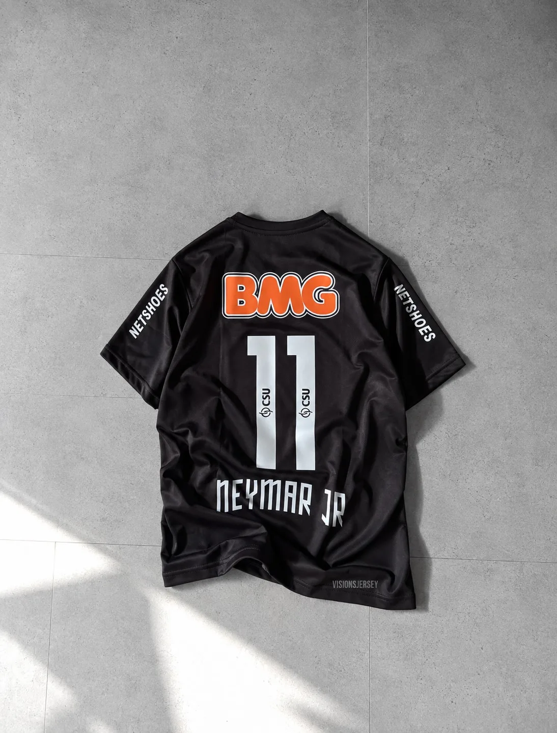 Neymar Santos 2012-13 FC Third Retro Jersey – photo 2