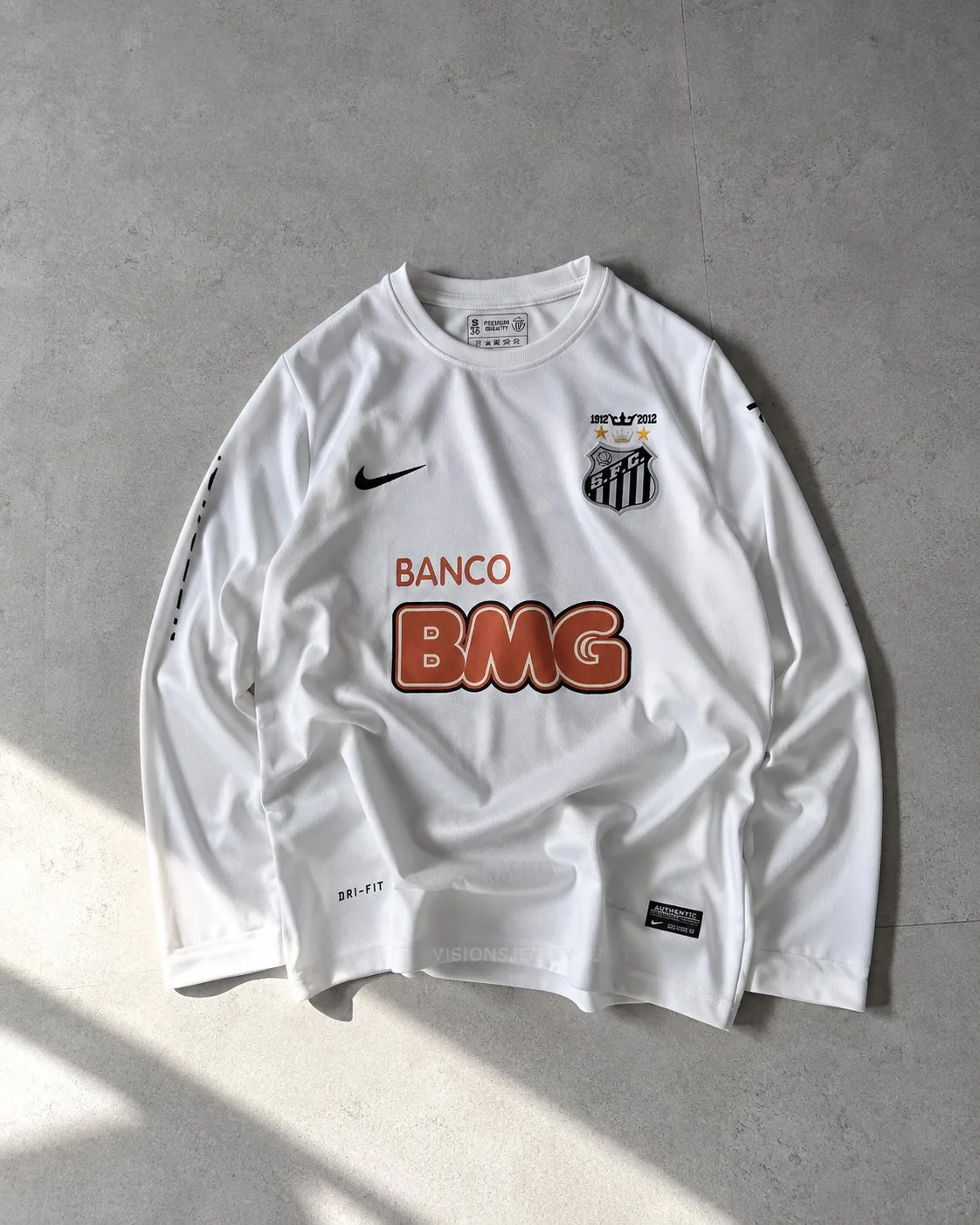 Neymar Santos 2012 Home Retro Jersey