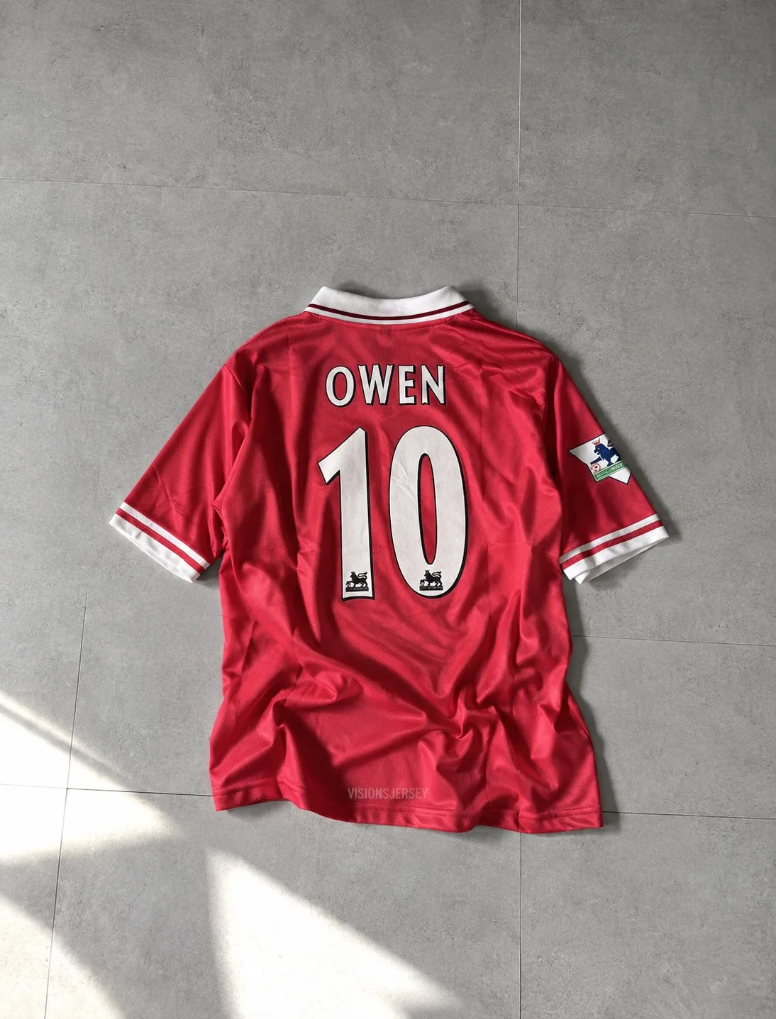 Owen Liverpool 2000-01 Home Retro Jersey – photo 2