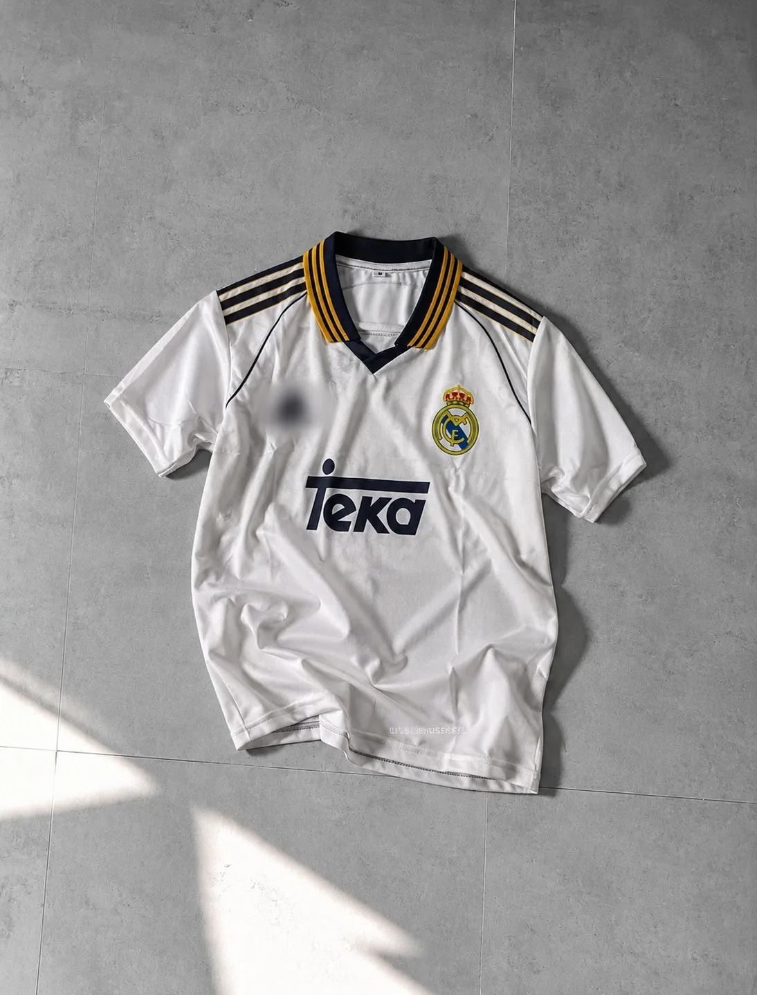 Real Madrid 1998-00 Raul Vintage Home Retro Jersey