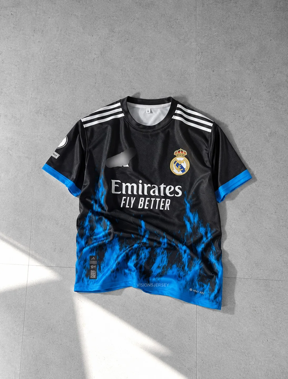 Real Madrid Plain Back Ocean Edition Special Edition Jersey