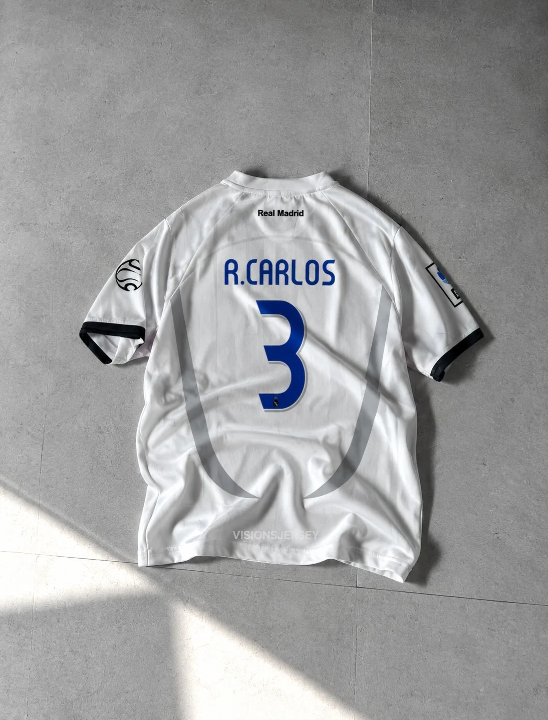 Real Madrid Roberto Carlos Vintage Jersey – photo 2