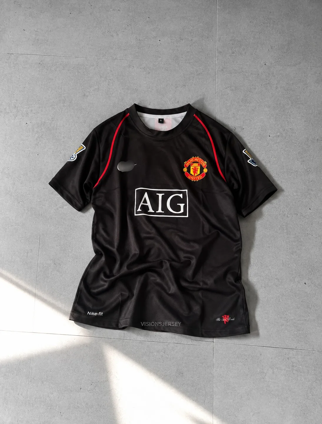 Ronaldo Manchester United Sleeeve Third Jersey