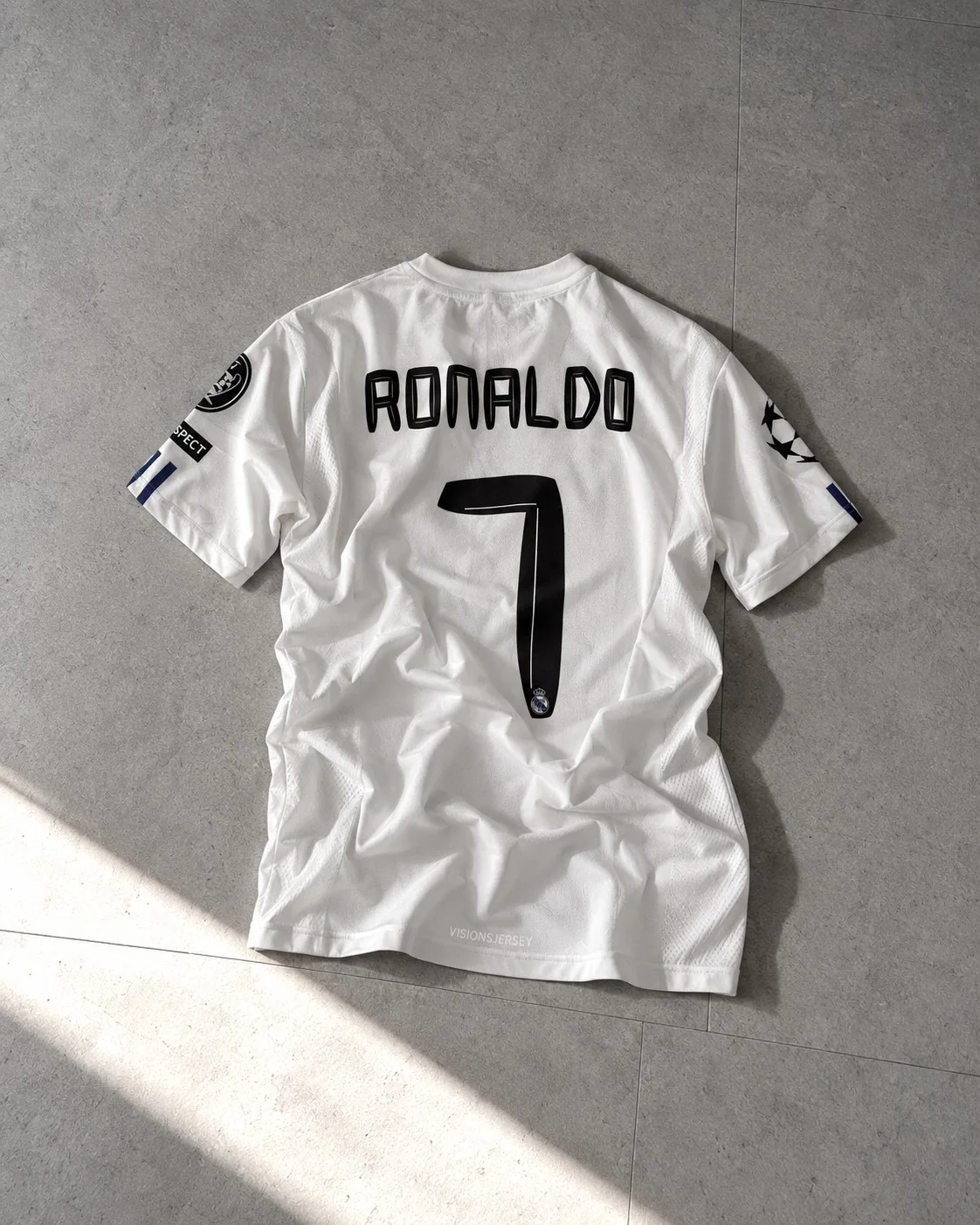 Ronaldo Real Madrid 2011-12 Home Retro Jersey – photo 2