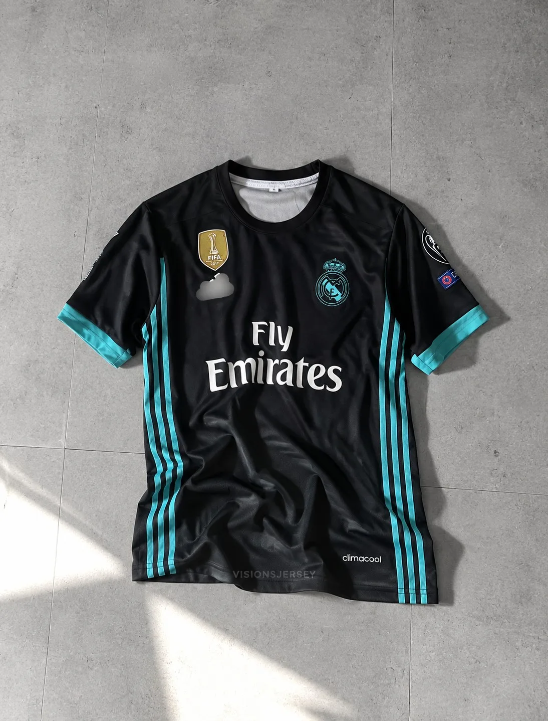 Ronaldo Real Madrid 2017-18 Away Retro Jersey