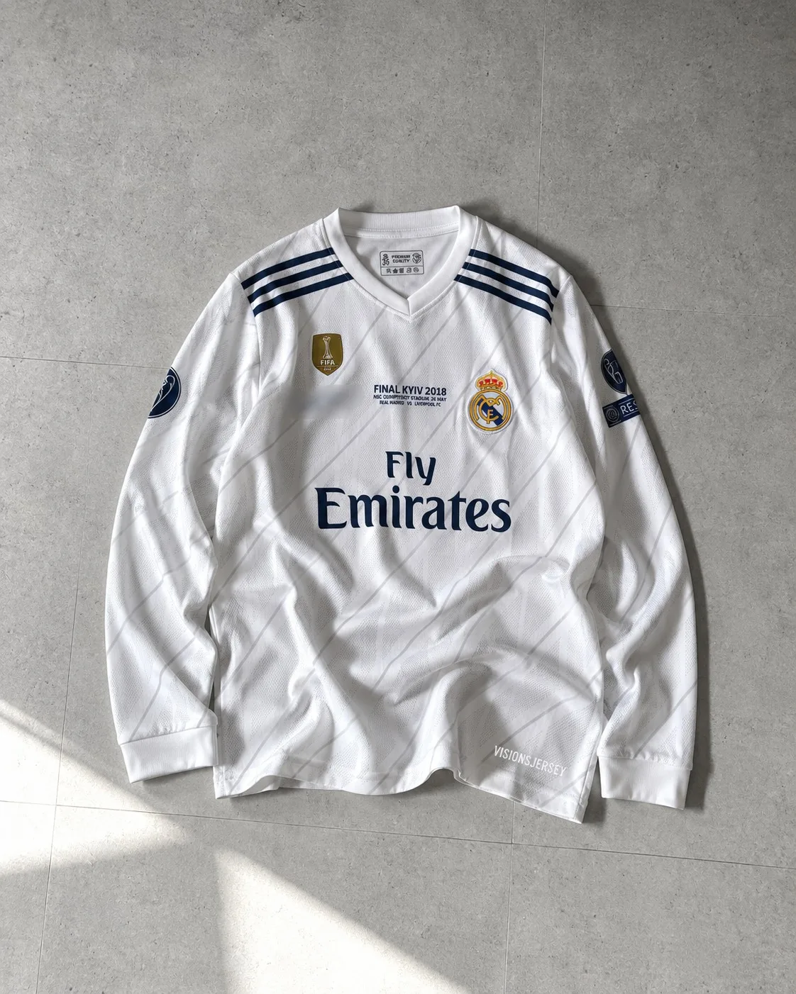 Ronaldo Real Madrid 2018 UCL Final Edition Retro Jersey