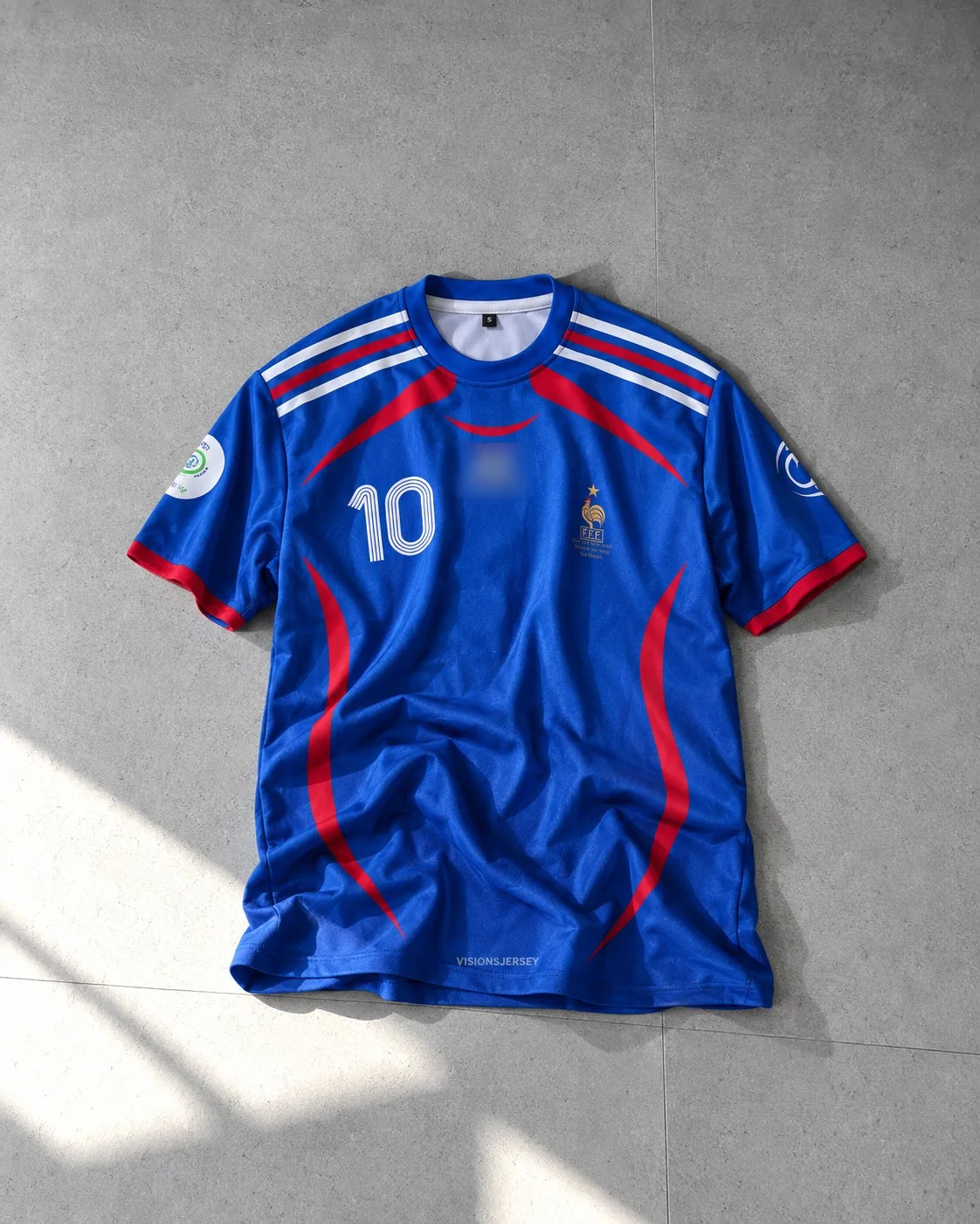 Zidane France 2006-07 Best P7 Home Retro Jersey
