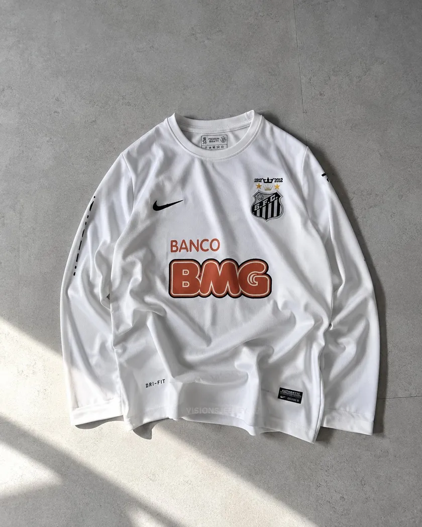 Neymar Santos 2012 Home Retro Jersey