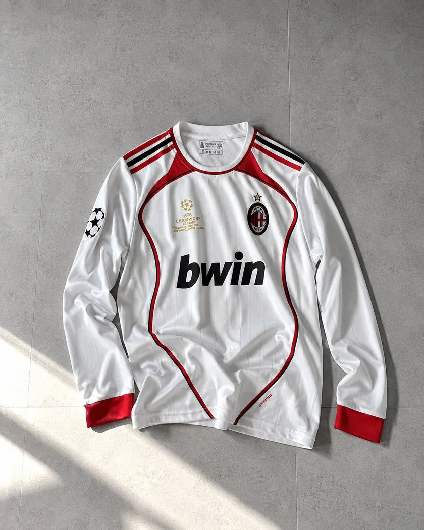 Maldini AC Milan 2006-07 UCL Final Edition Retro Jersey