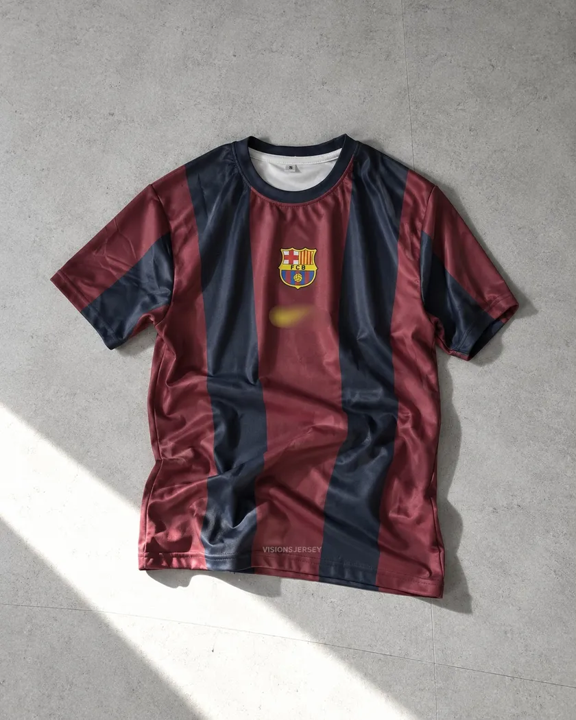 Barcelona Vintage Plane Back Jersey