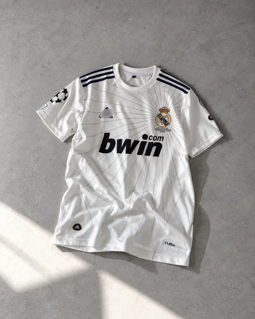 Ronaldo Real Madrid 2011-12 Home Retro Jersey