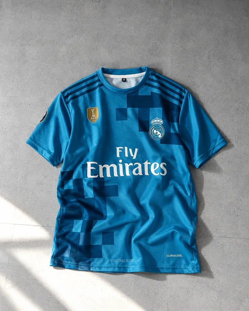 Ronaldo Real Madrid 2017-18 Best Third Retro Jersey