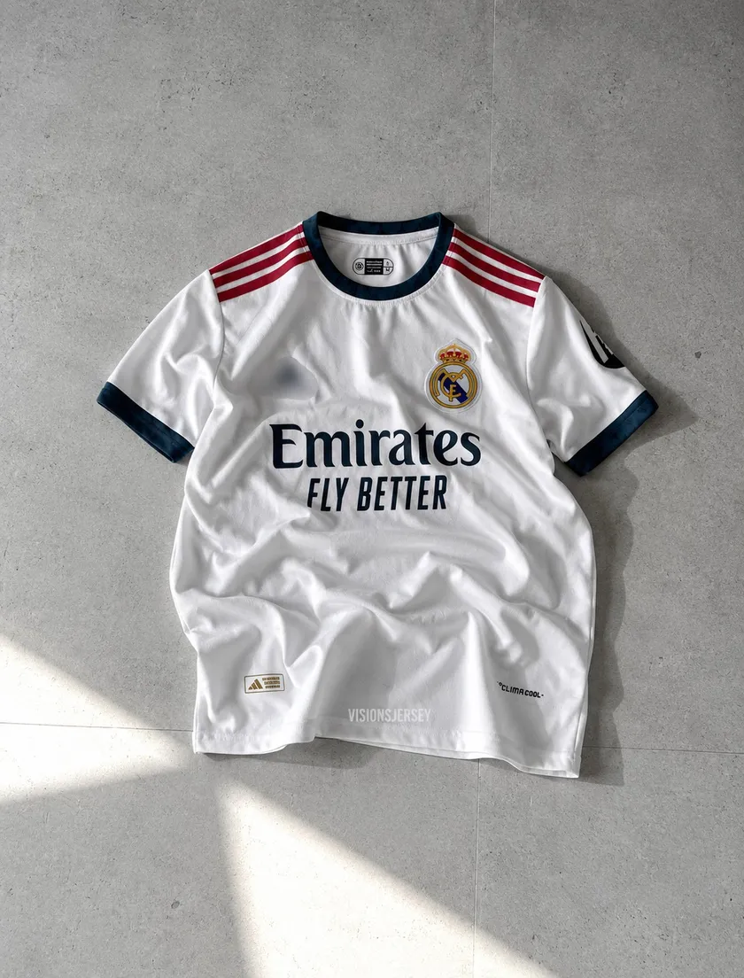 Real Madrid 2026-27 Plain Back Home Jersey