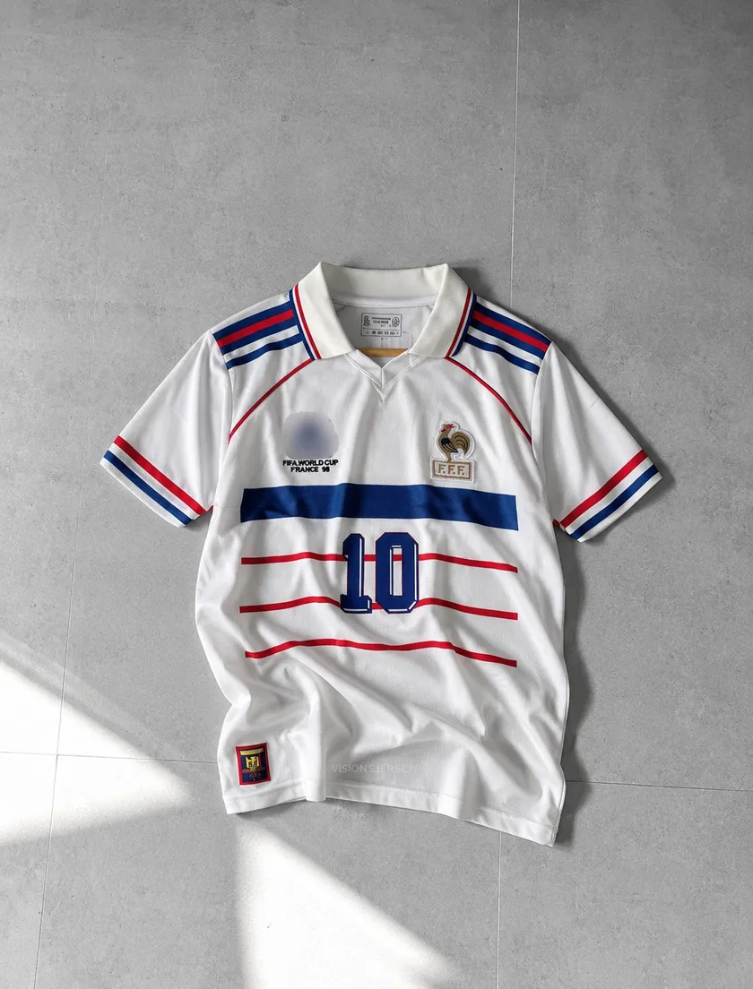 France 1998 Best Type Edition Retro Jersey