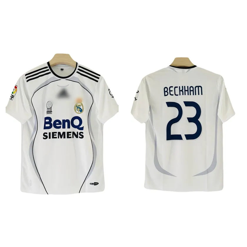 Beckham Real Madrid 2006-07 Best Retro Jersey