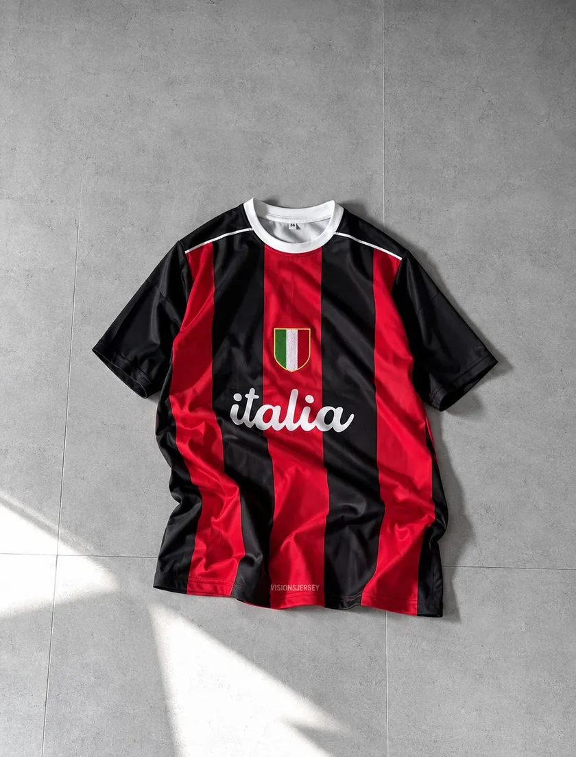 AC Milan Vintage Style Italia Jersey