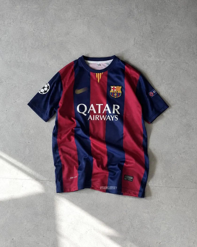 Neymar Barcelona 2015-16 Home Retro Jersey