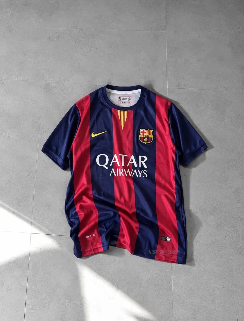 Messi Barcelona 2015 Home Retro Jersey