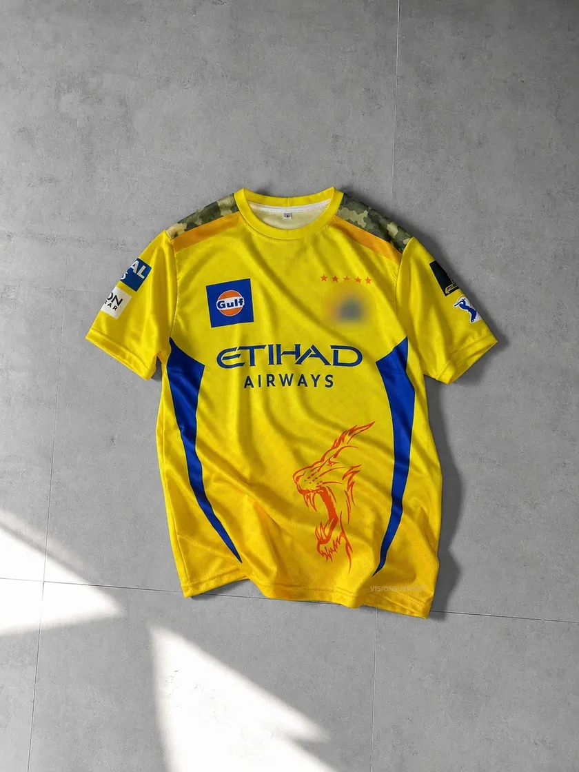 Sanju Samson 2026 CSK Chennai Supper Jersey